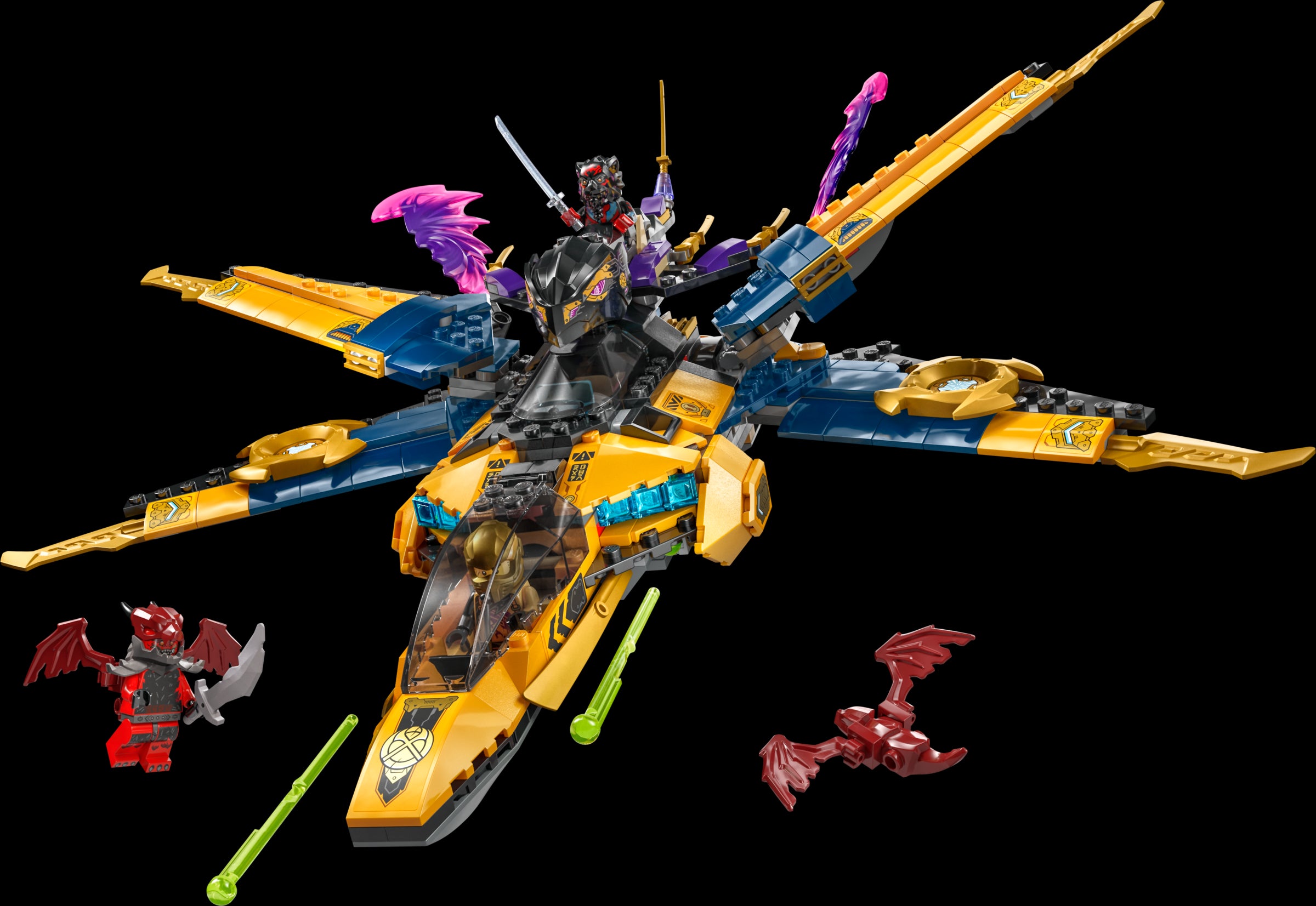 LEGO NINJAGO® Ras and Arin’s Super Storm Jet