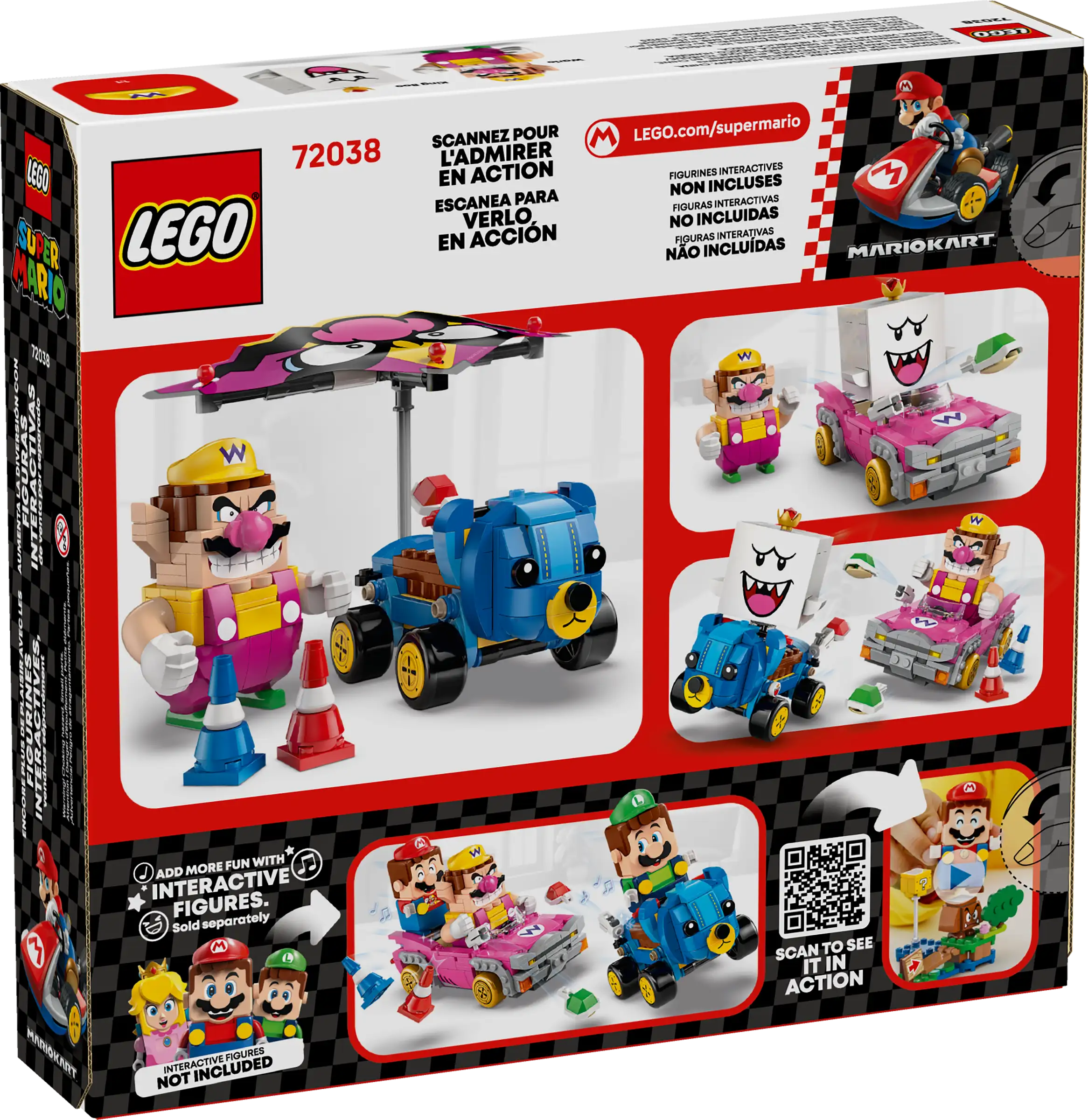 LEGO Super Mario™ Mario Kart - Wario & King Boo