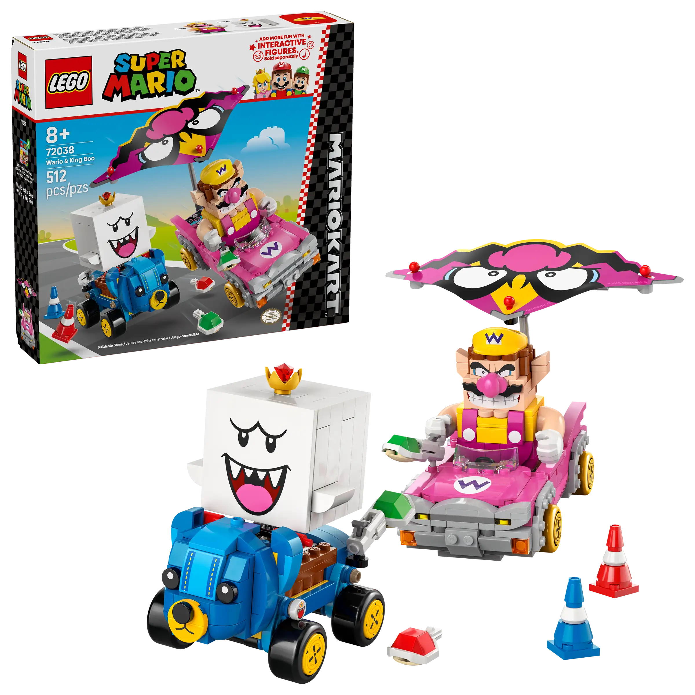 LEGO Super Mario™ Mario Kart - Wario & King Boo