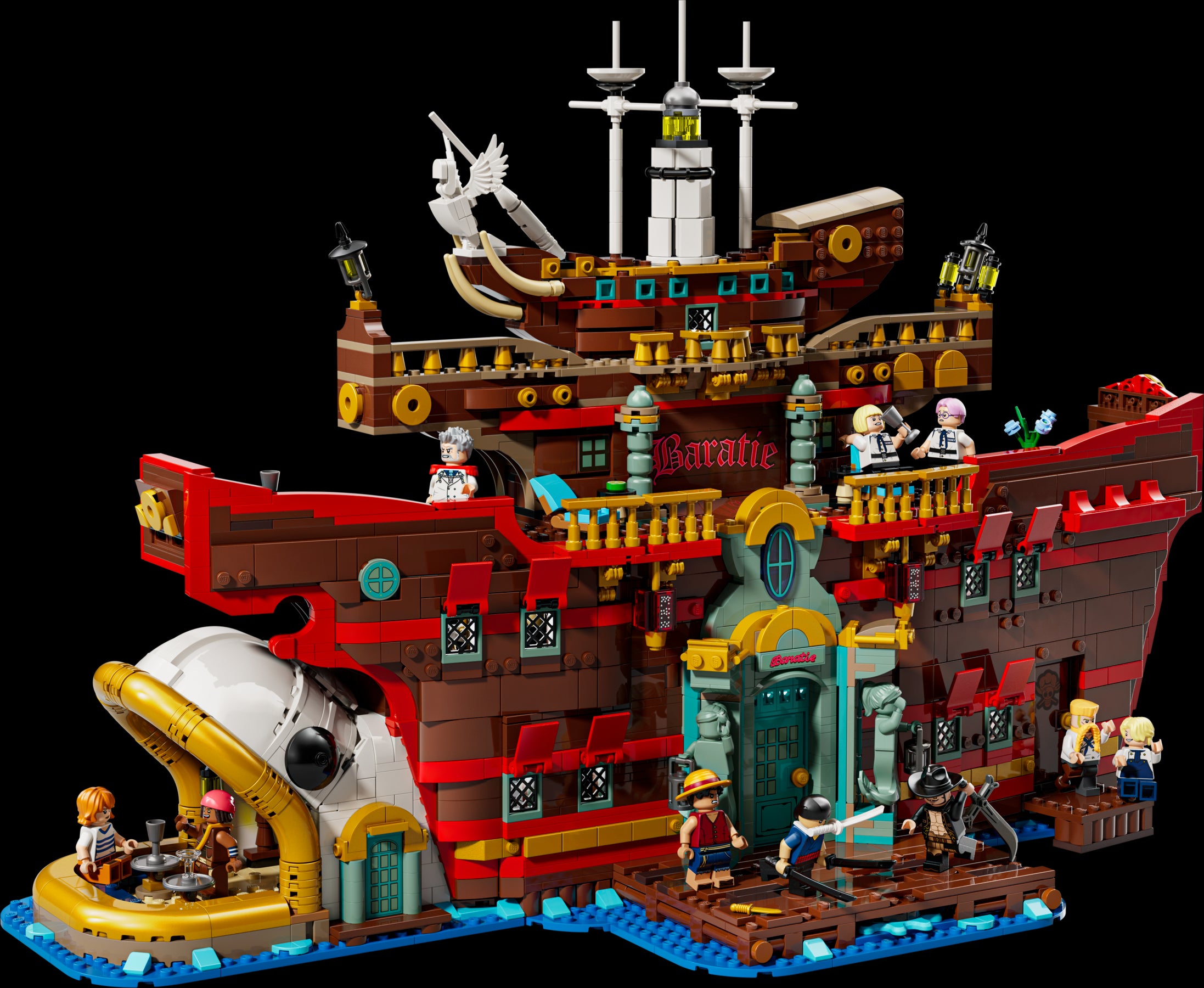 LEGO ONE PIECE The Baratie Floating Restaurant