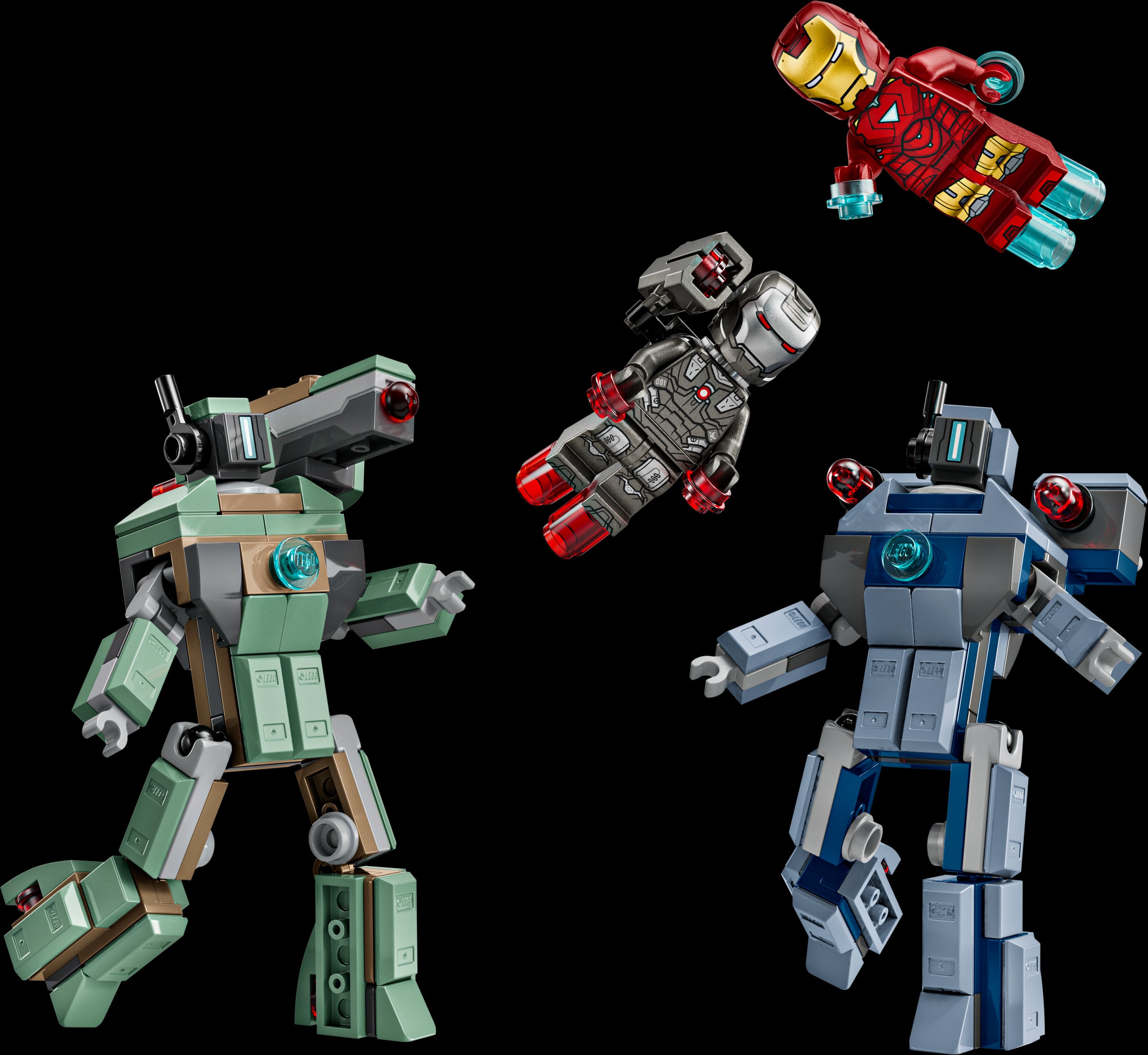 LEGO MARVEL Iron Man & War Machine vs. Hammer Drones