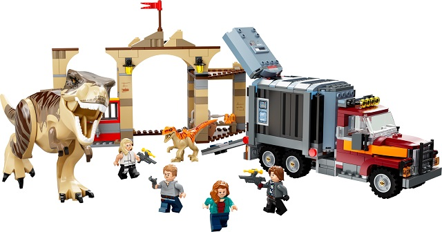 LEGO Jurassic World™ T. rex & Atrociraptor Dinosaur Breakout