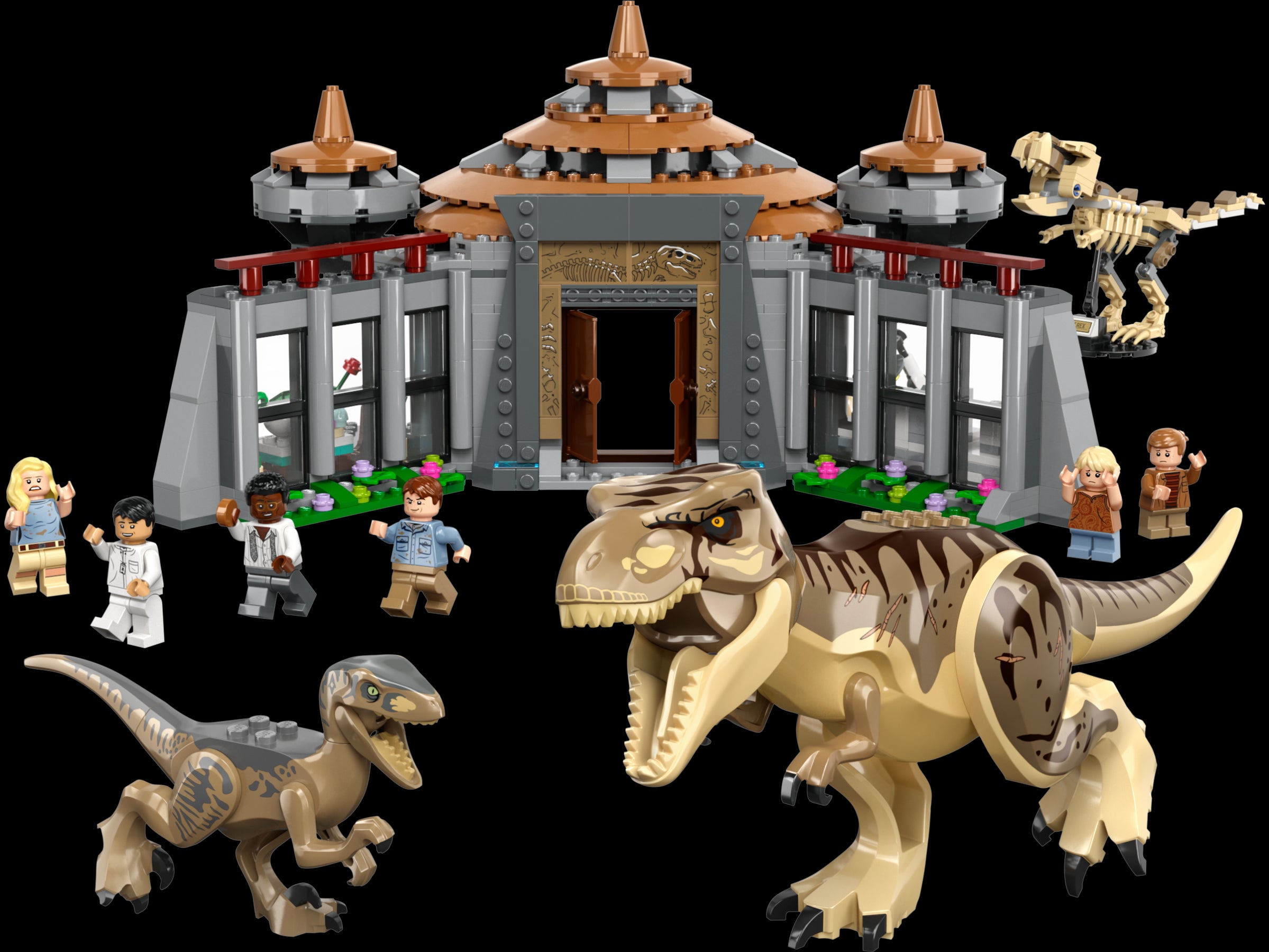 LEGO Jurassic World™ Visitor Center: T. rex & Raptor Attack