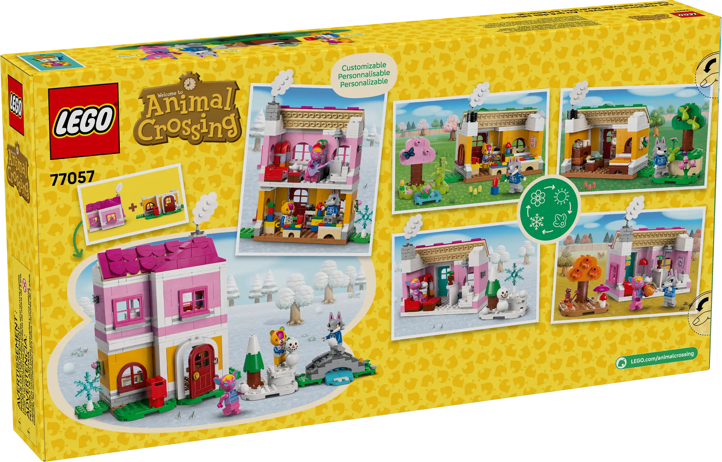 LEGO Animal Crossing™ Creative Houses: Seasons of Fun