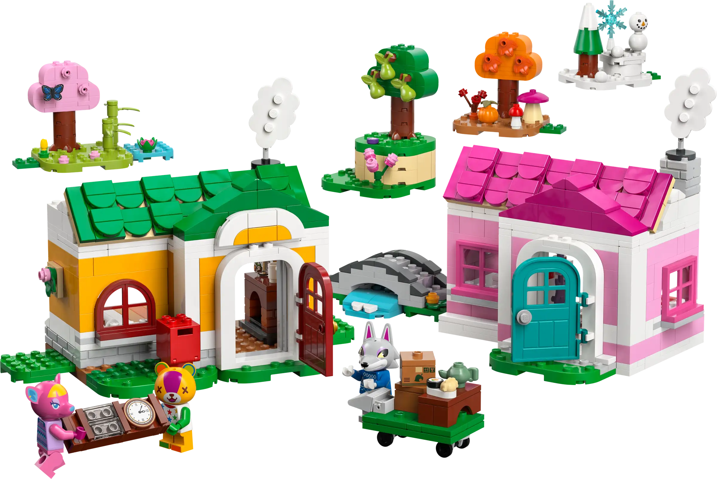 LEGO Animal Crossing™ Creative Houses: Seasons of Fun