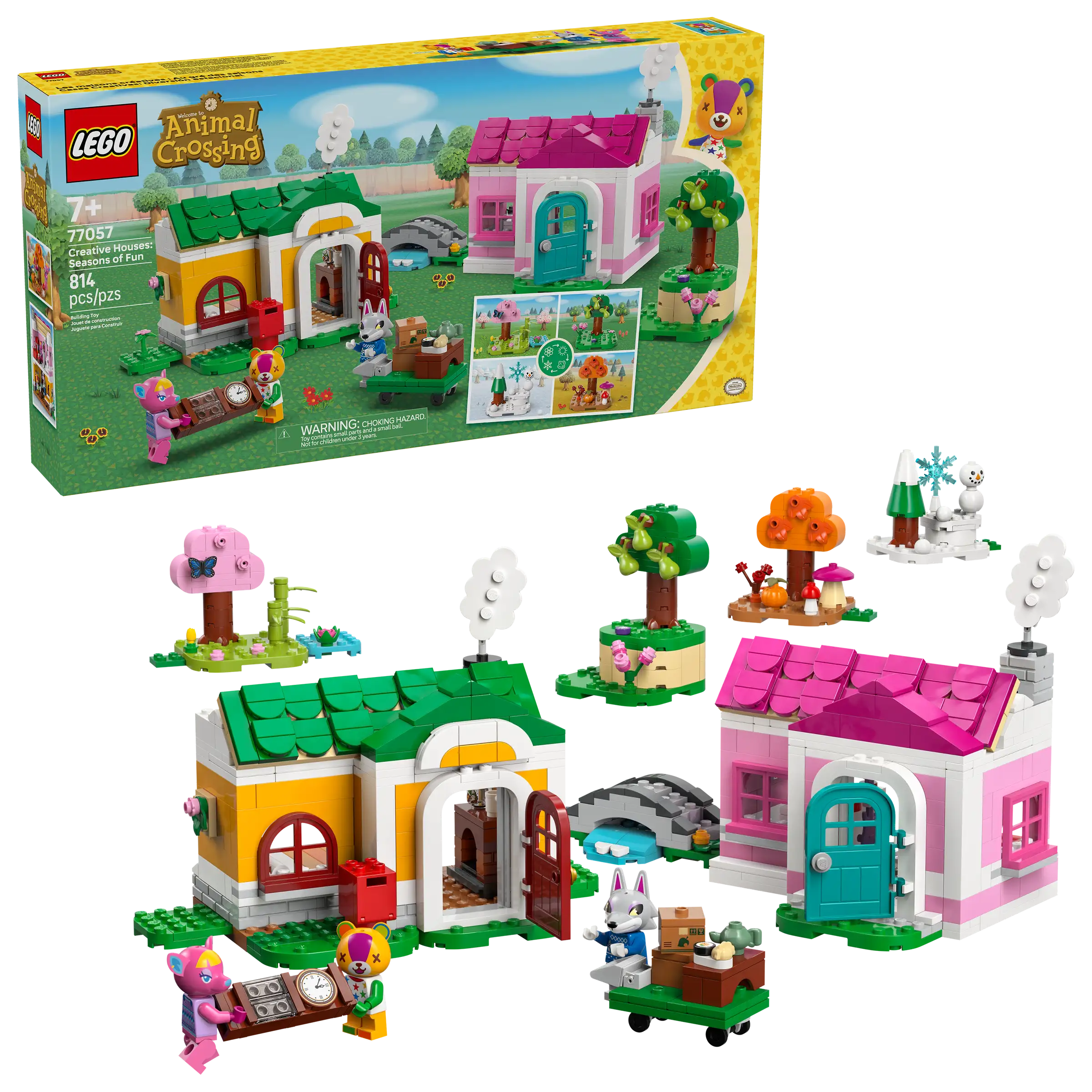 LEGO Animal Crossing™ Creative Houses: Seasons of Fun