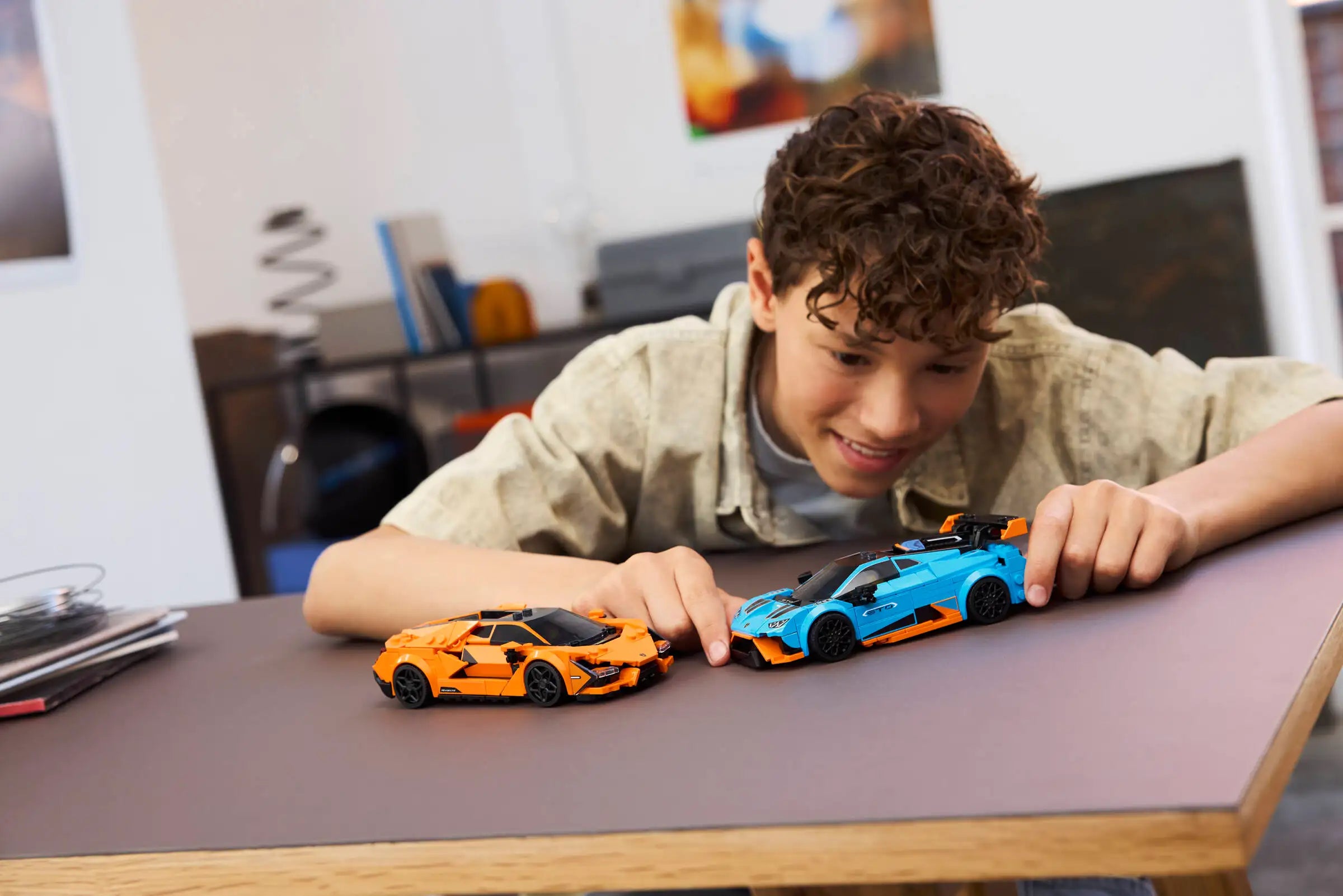 LEGO SPEED CHAMPIONS Lamborghini Revuelto & Huracán STO