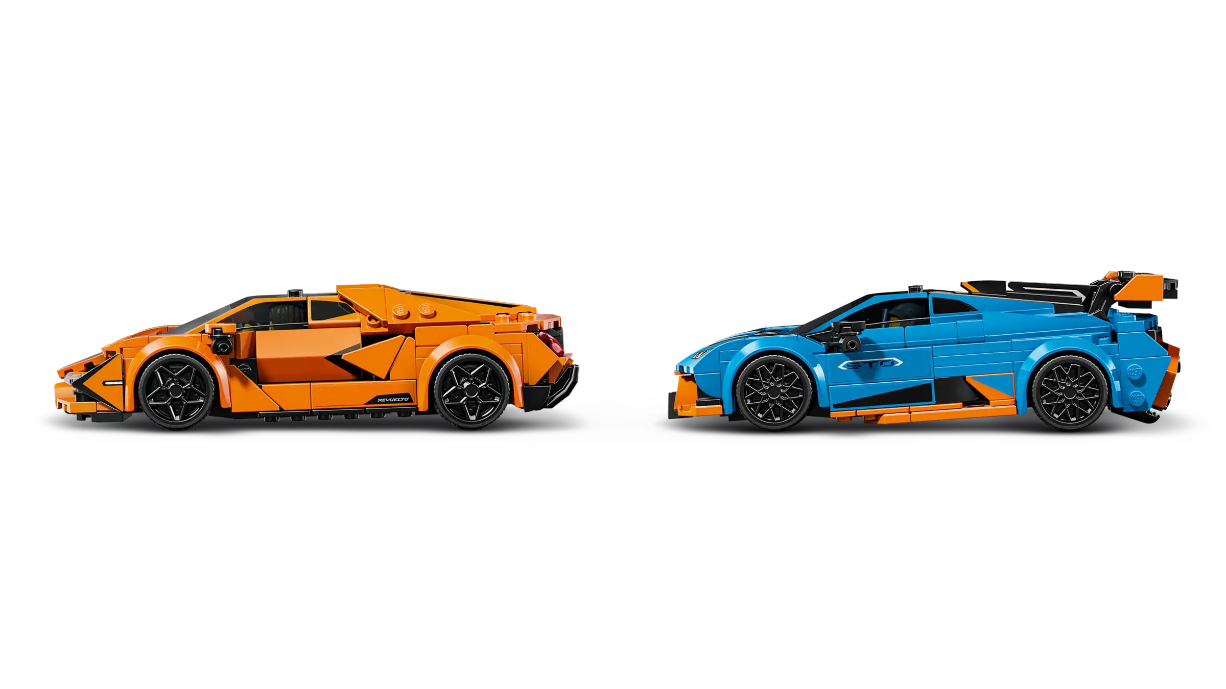 LEGO SPEED CHAMPIONS Lamborghini Revuelto & Huracán STO