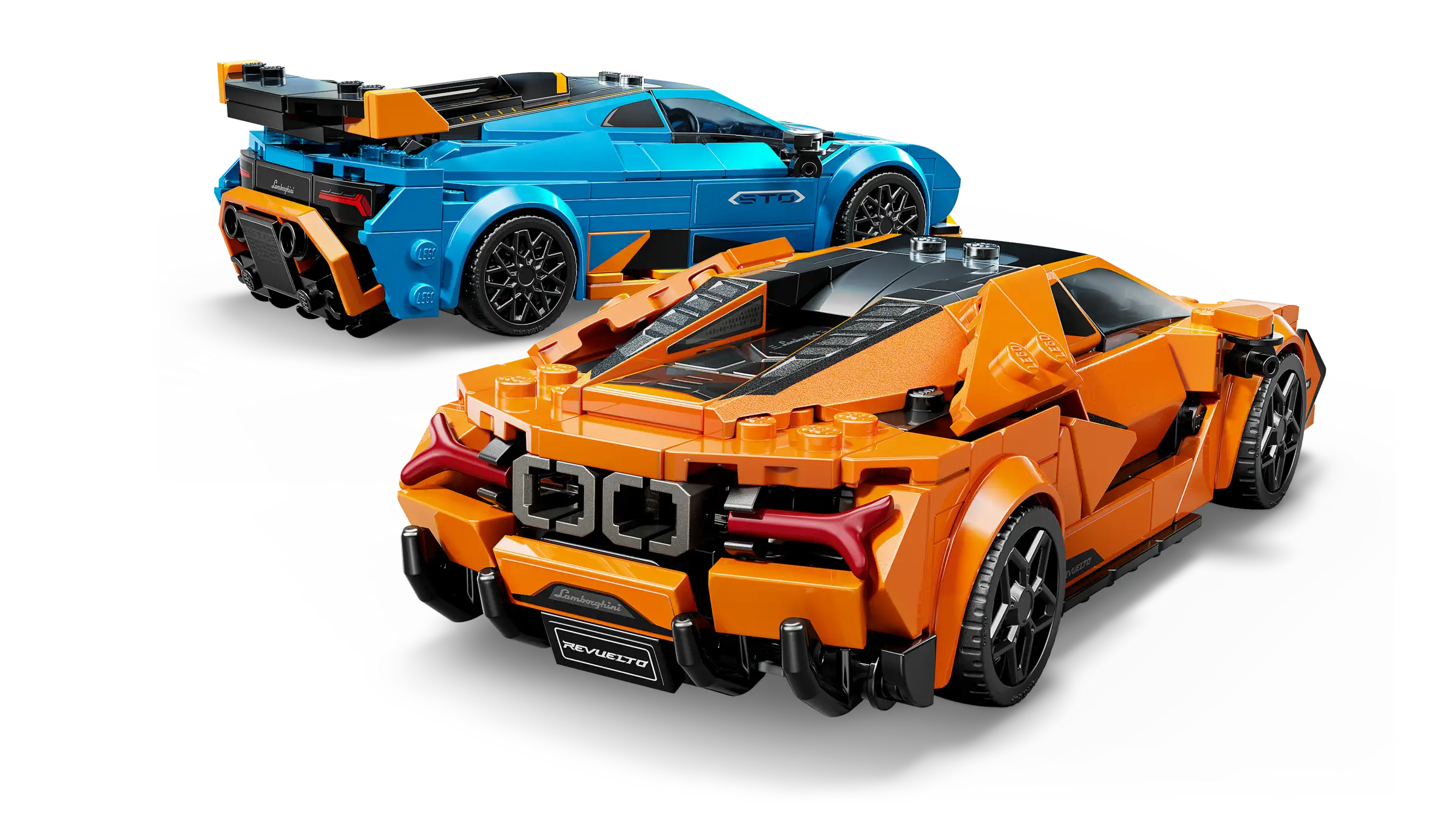 LEGO SPEED CHAMPIONS Lamborghini Revuelto & Huracán STO
