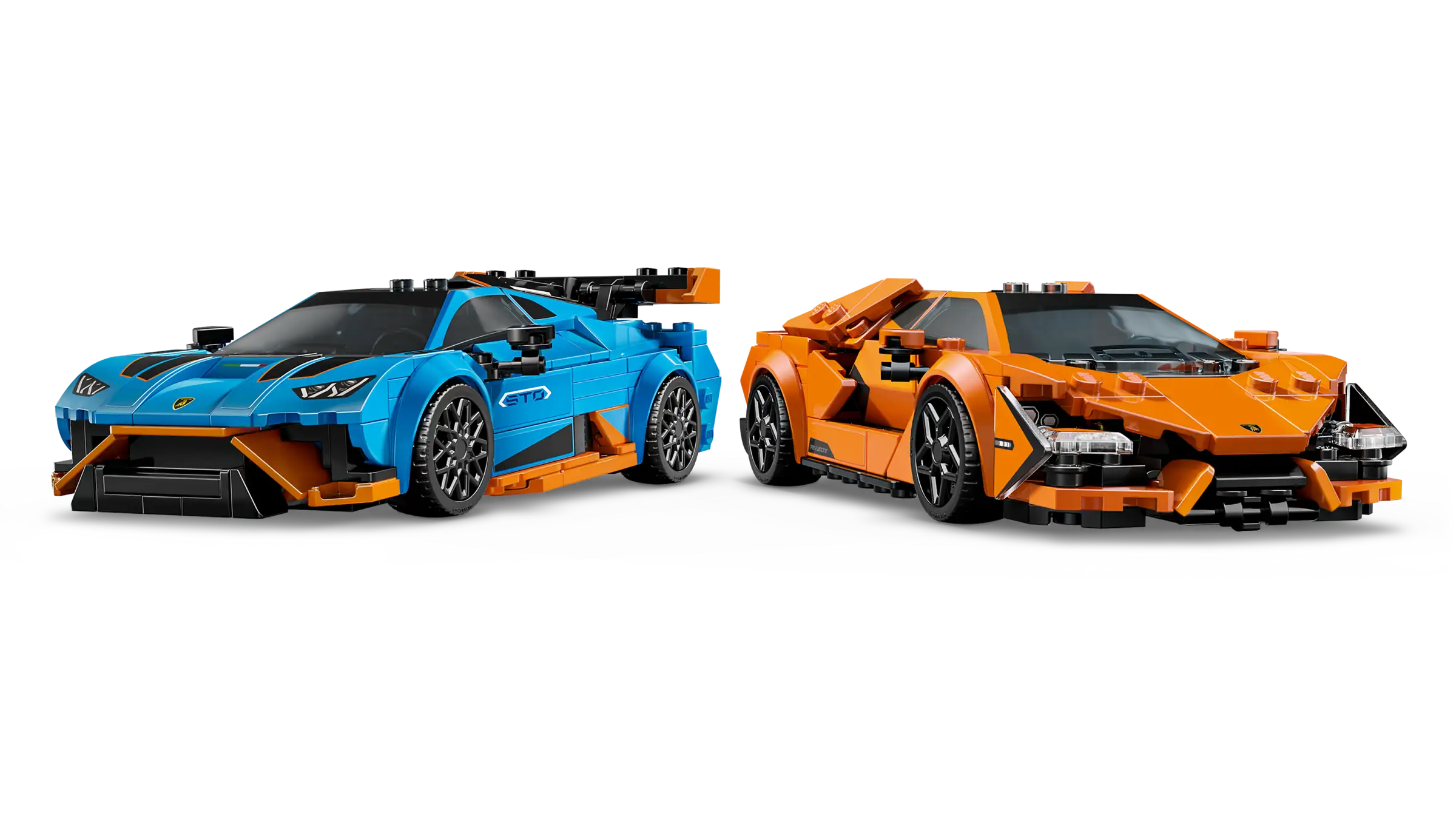 LEGO SPEED CHAMPIONS Lamborghini Revuelto & Huracán STO