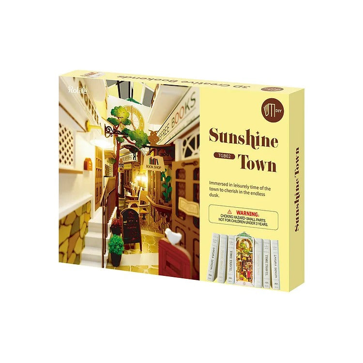 ROLIFE Sunshine Town Book Nook Shelf Insert
