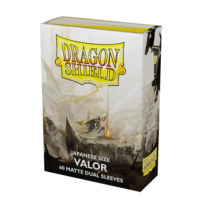 Dragon Shield Japanese size Matte Dual Sleeves -Valor (60 Sleeves)