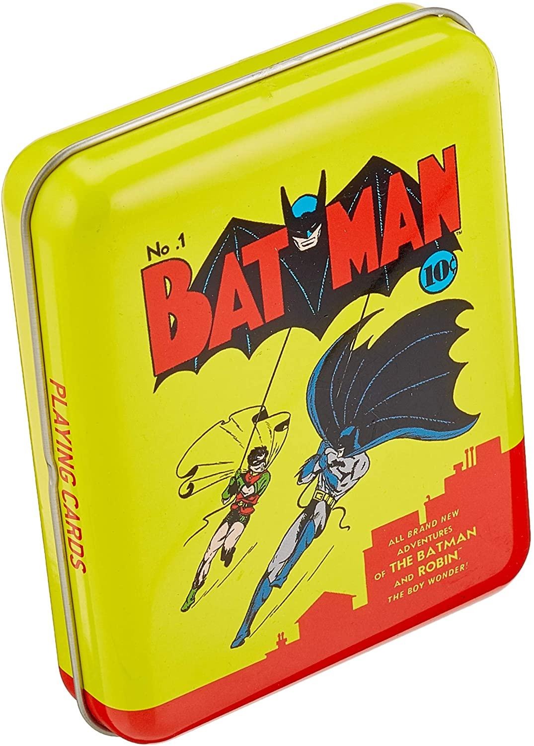 Warner Comic Cover tin – #1 Batman ბანქოს დასტა