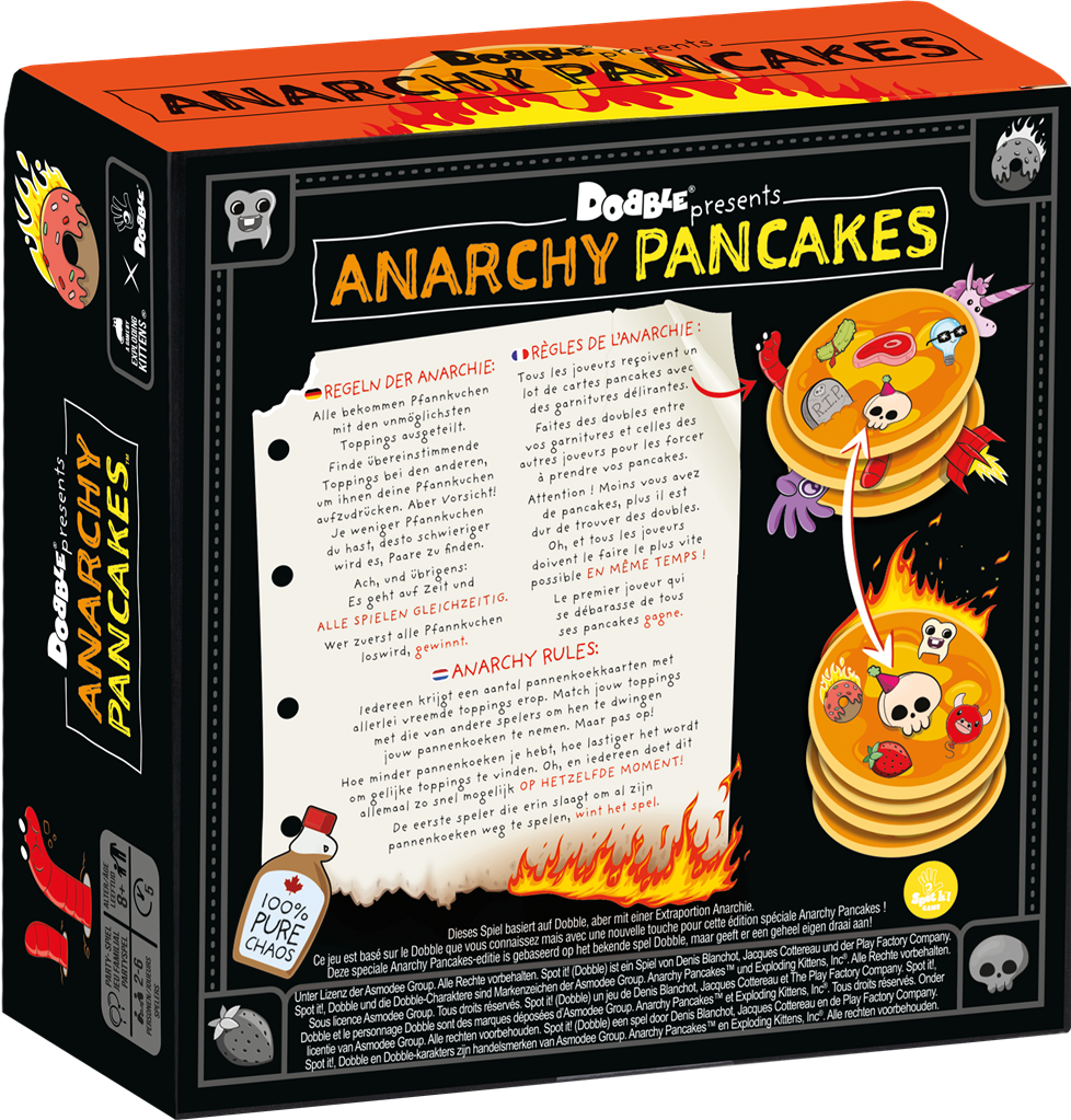 Dobble Anarchy Pancakes