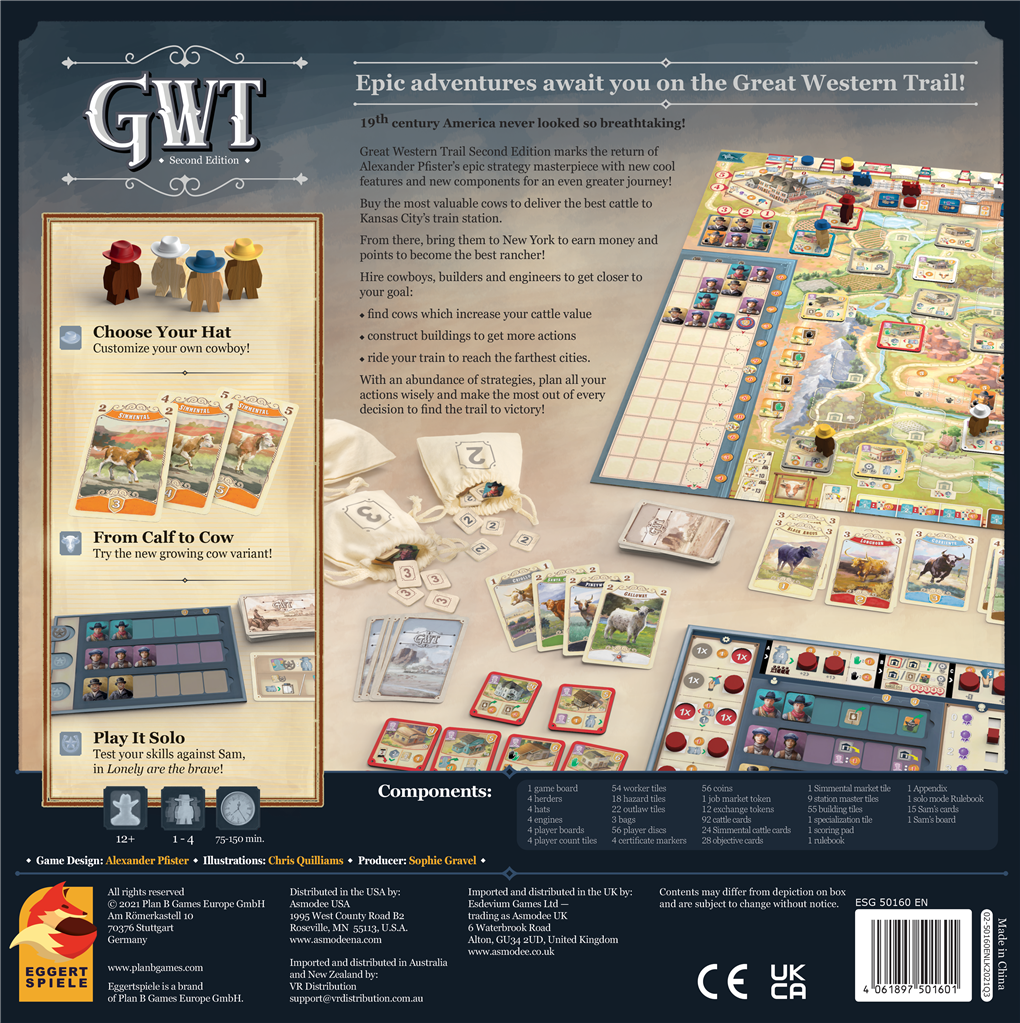 Great Western Trail 2nd ed.