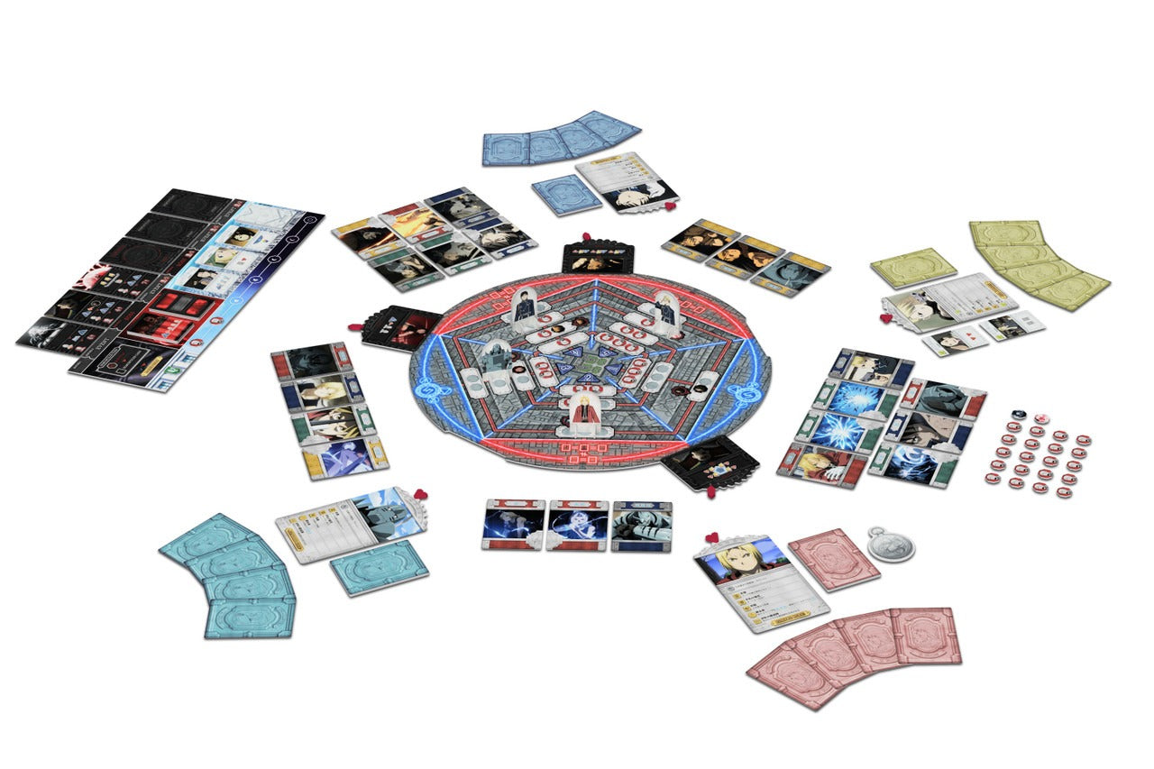 Fullmetal Alchemist: Brotherhood - The Promised Day Board Game