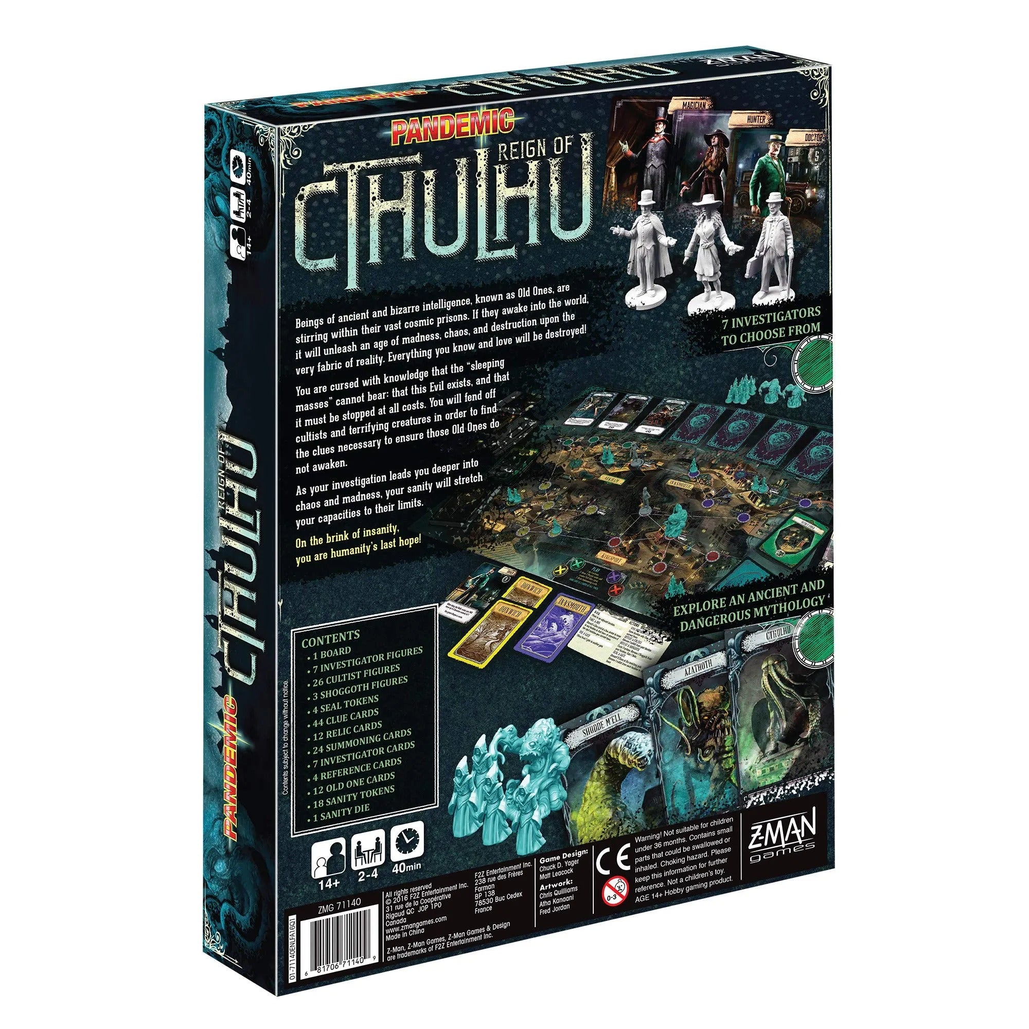 Pandemic Reign of Cthulhu