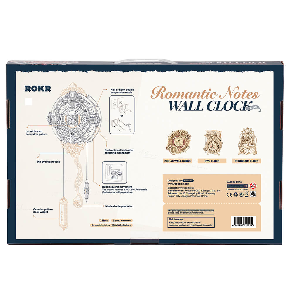 Romantic Notes · Wall Clock