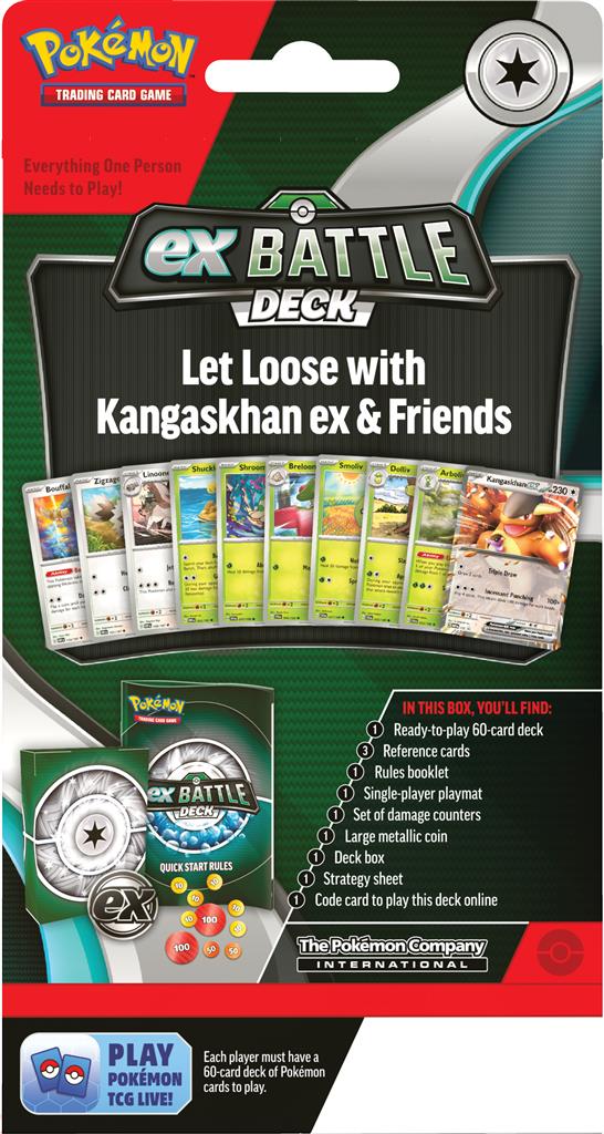 POK TCG ex Battle Decks - Kangaskhan / Greninja