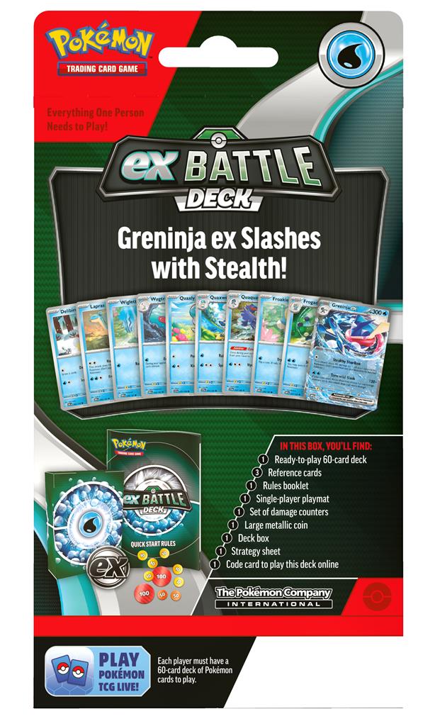 POK TCG ex Battle Decks - Kangaskhan / Greninja