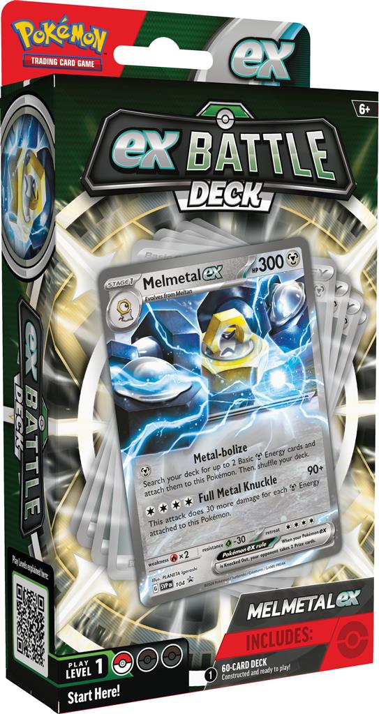 POK TCG Feb ex Battle Decks - Melmetal / Houndoom