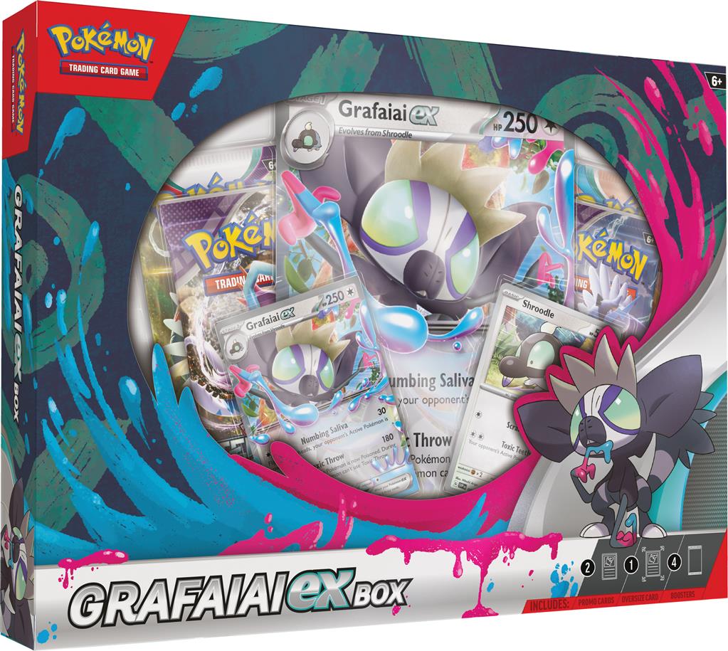 POK TCG Grafaiai ex Box