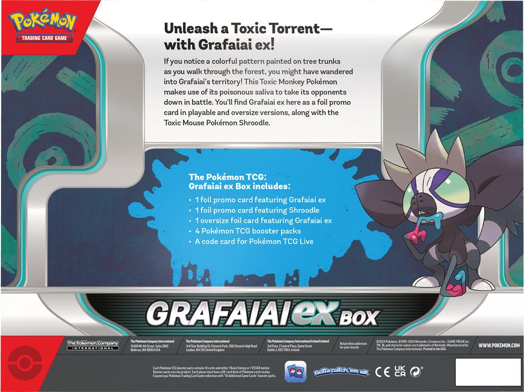 POK TCG Grafaiai ex Box