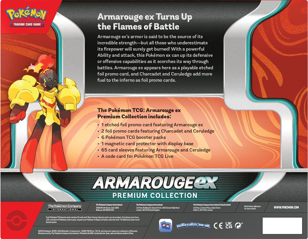 POK TCG April ex Premium Collection - Armarouge ex