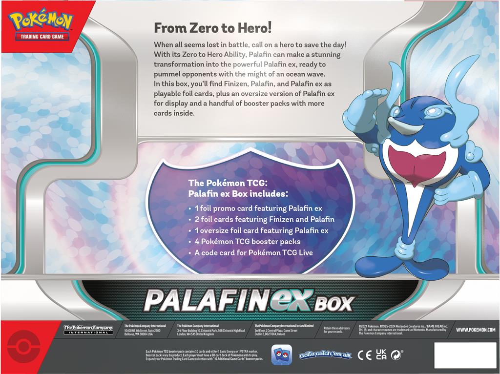 POK TCG Palafin ex Box