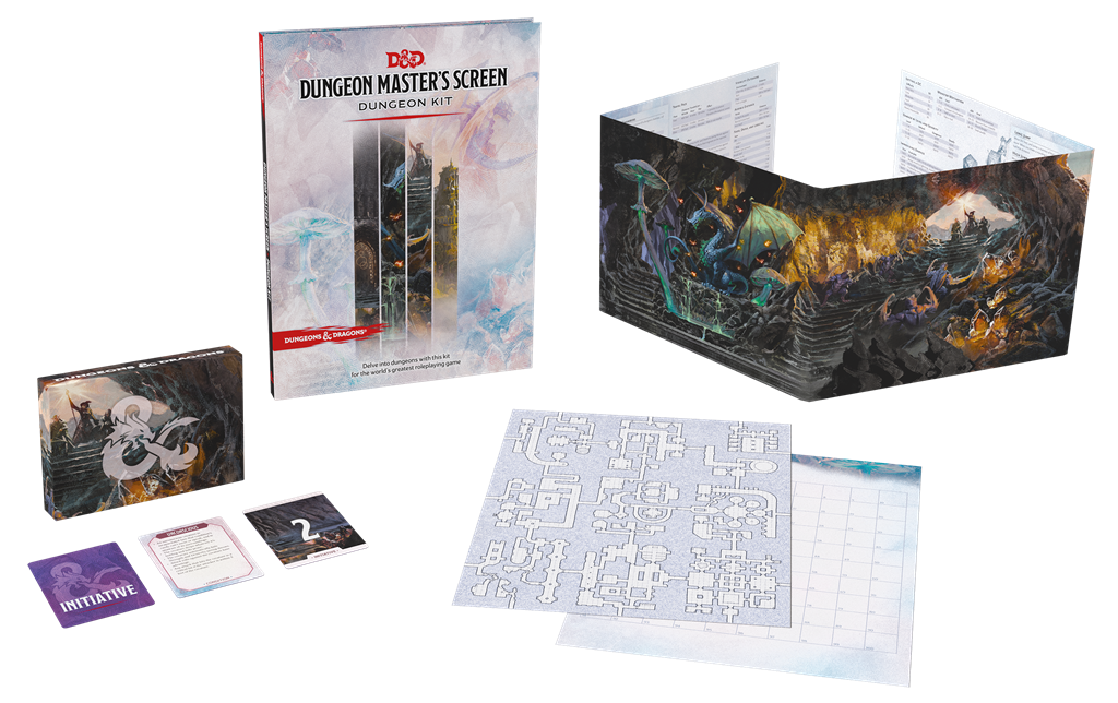 D&D 5.0 - Dungeon Master's Screen Dungeon Kit