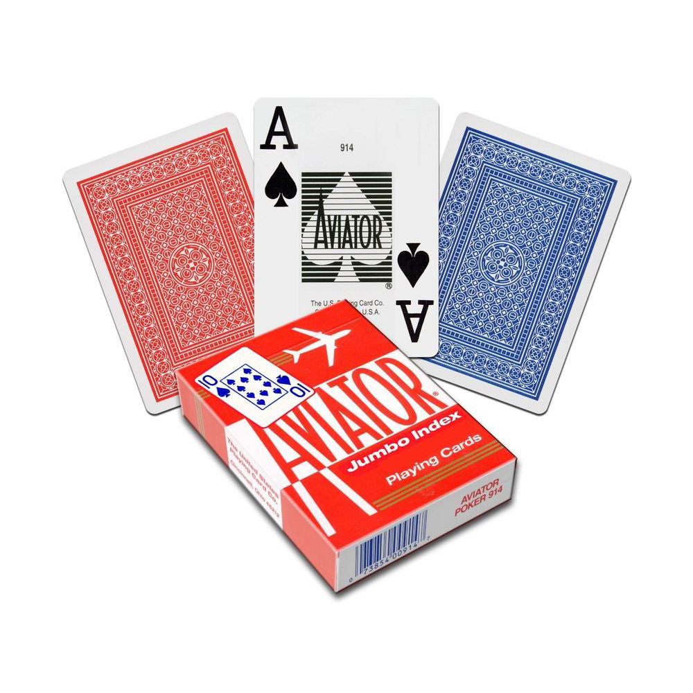 Playing Cards Aviator Jumbo Index - ბანქოს დასტა