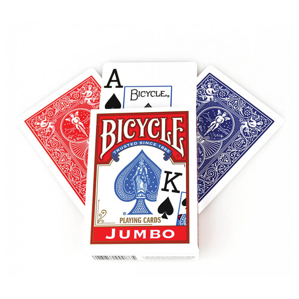 Playing Cards Bicycle Rider Back International Jumbo Index - ბანქოს დასტა