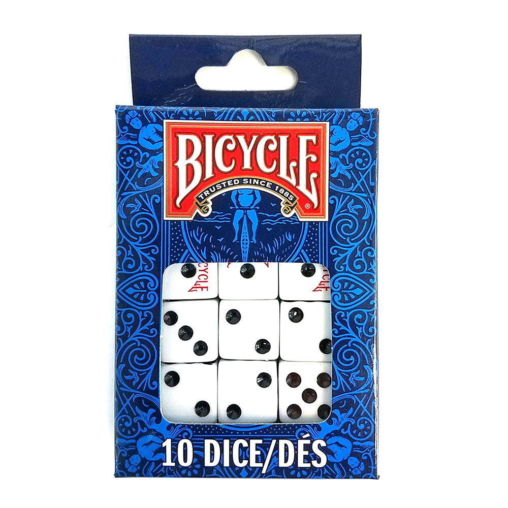 Bicycle Dice 10 კამათელი