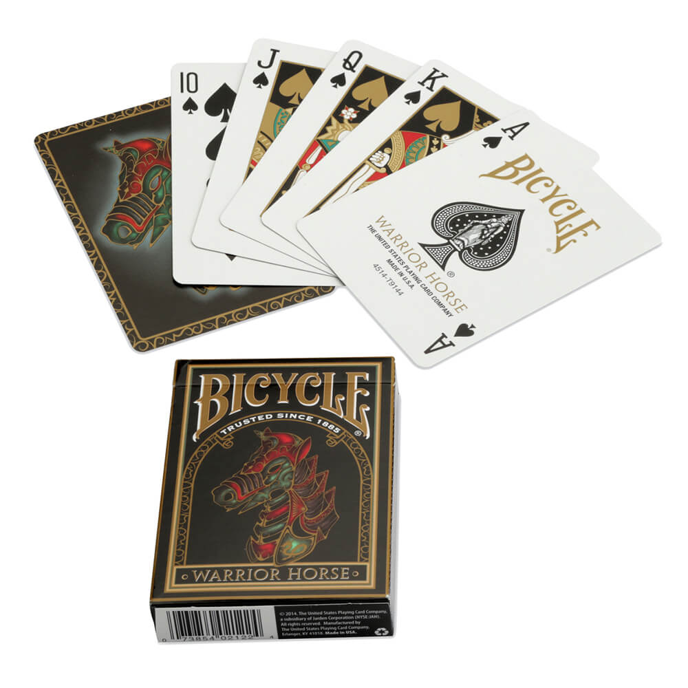 Bicycle Warrior Horse Playing Cards