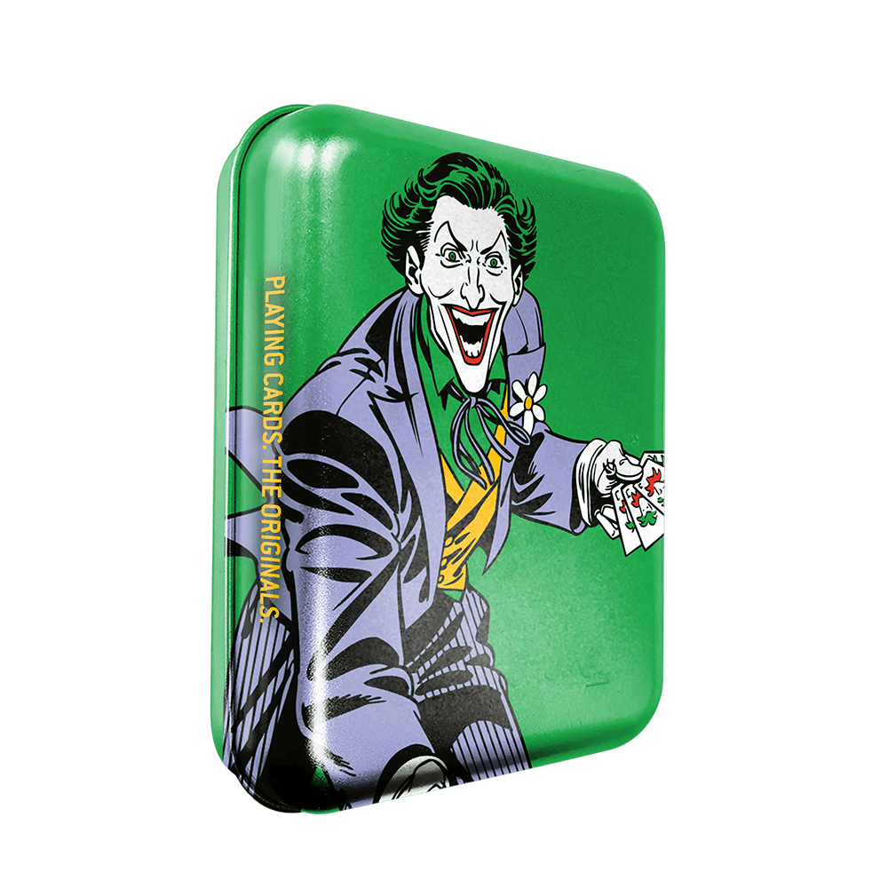 Warner Superhero tin – Joker ბანქოს დასტა