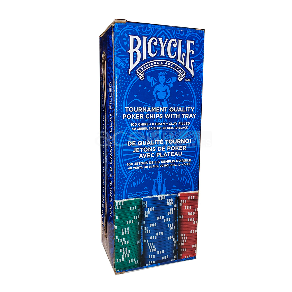 Bicycle Poker 8g Clay Chips - პოკერის ჩიპები