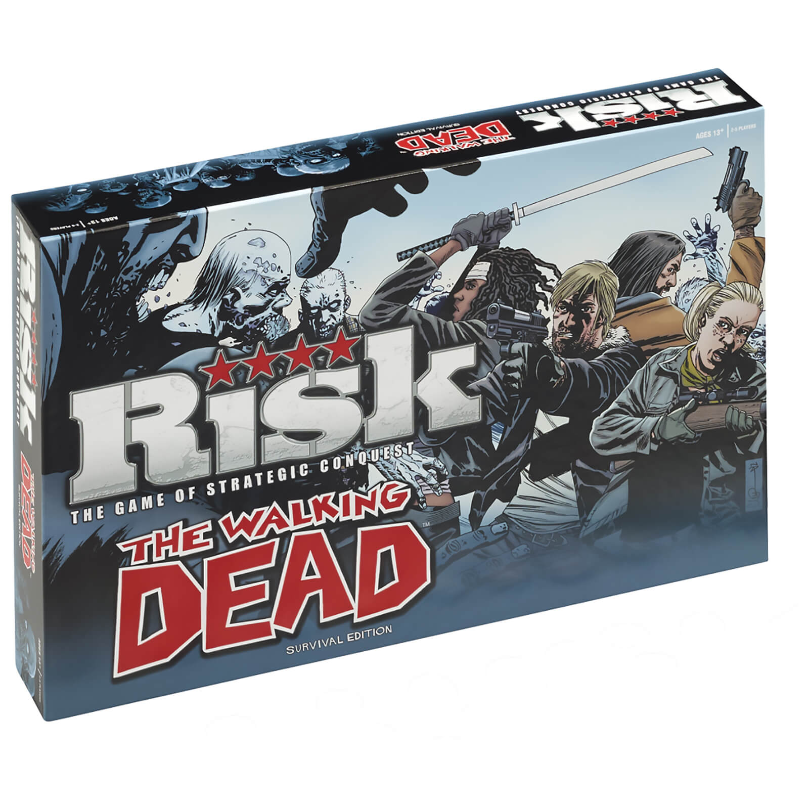 სამაგიდო თამაში რისკი. მოსიარულე მკვდრები Risk The Walking Dead Board Game 