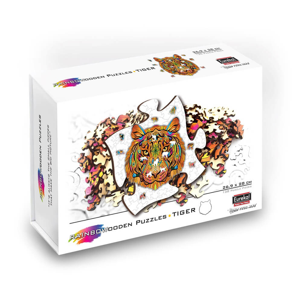Rainbow Wooden Puzzle - Tiger ფაზლი