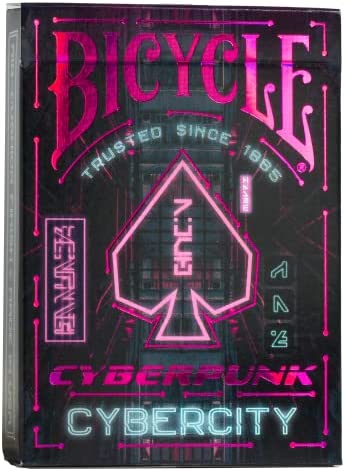 Bicycle Cyberpunk Cyber City ბანქოს დასტა