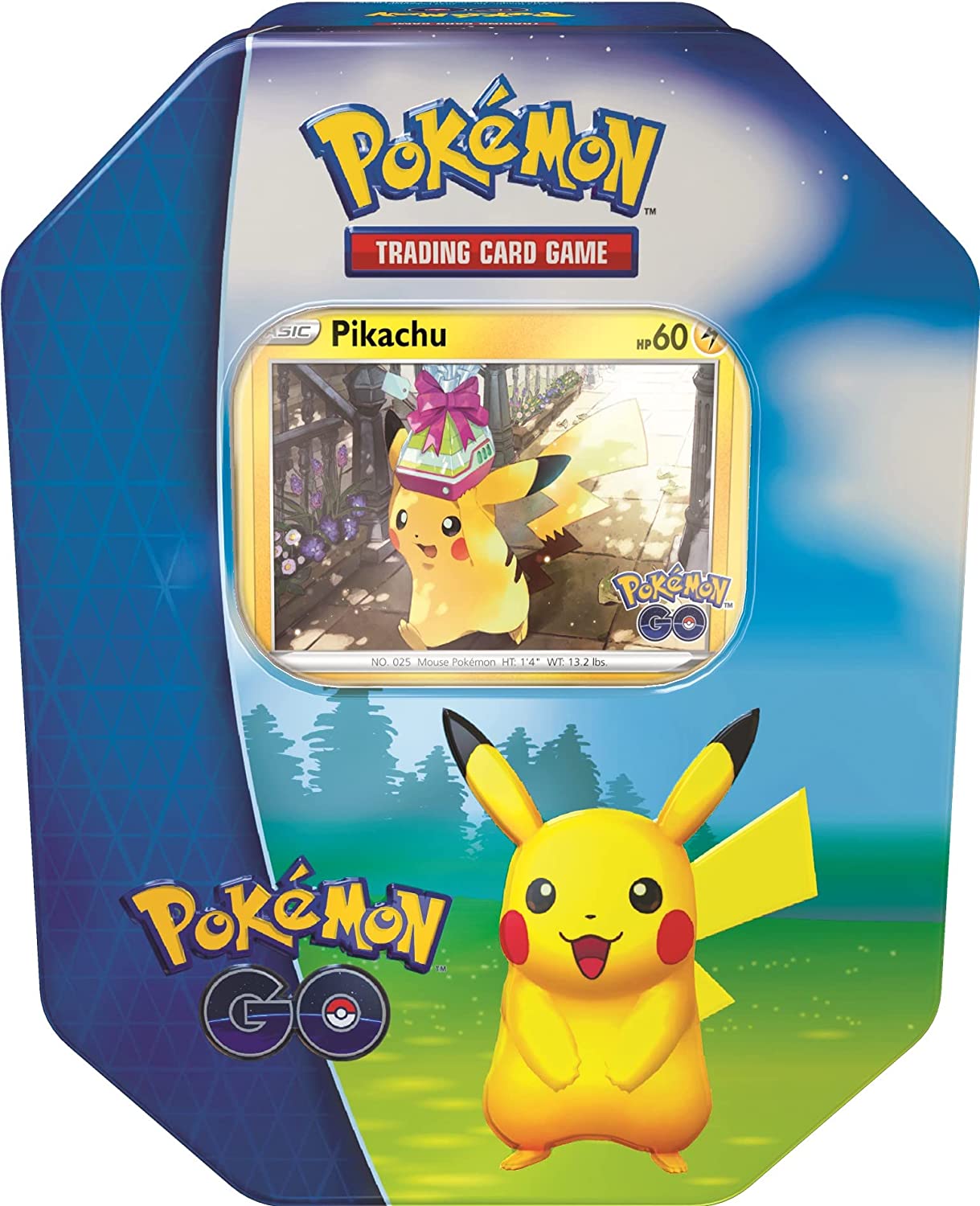 PKM - Pokémon GO Tin Assortment (6 Tins) სავაჭრო საბანქო თამაში