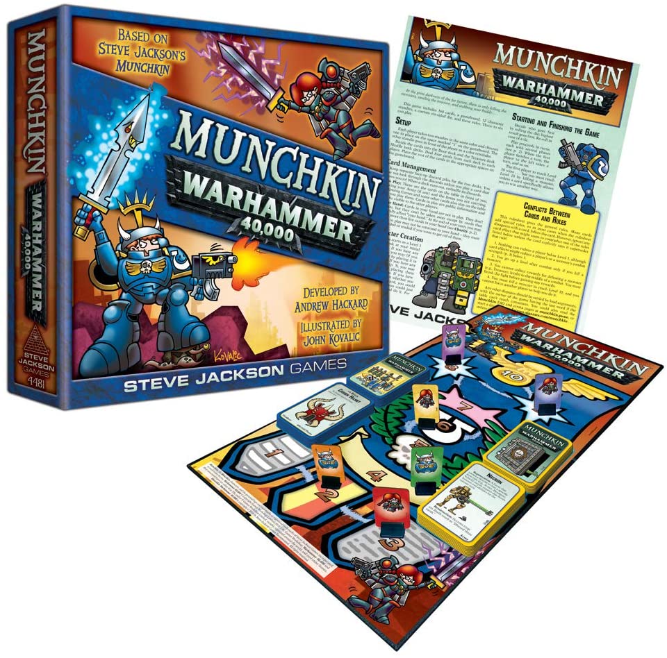 Munchkin Warhammer 40k სამაგიდო თამაში