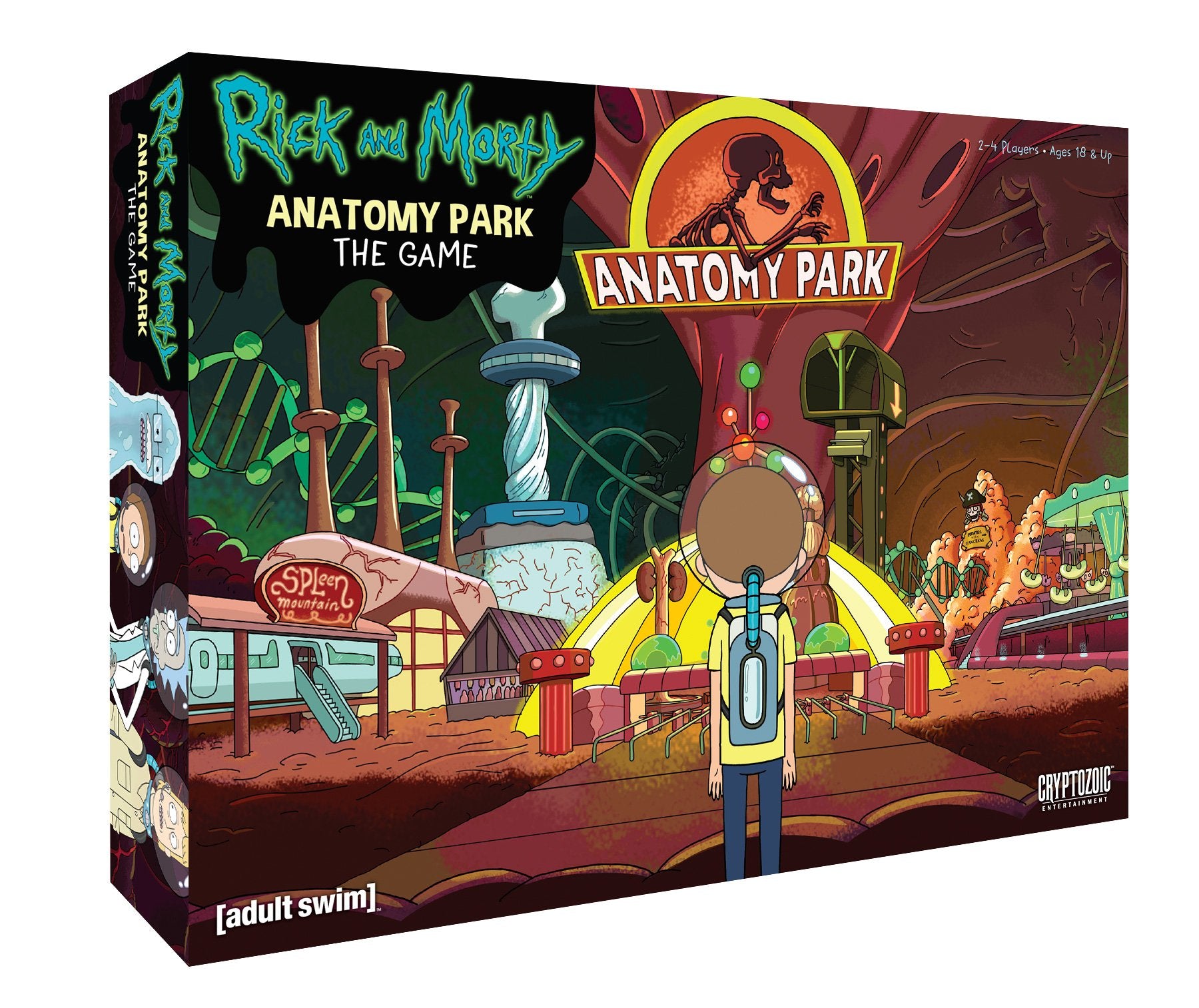 სამაგიდო თამაში რიკი და მორტი: ანატომიის პარკი (Rick & Morty: Anatomy Park) სამაგიდო თამაში