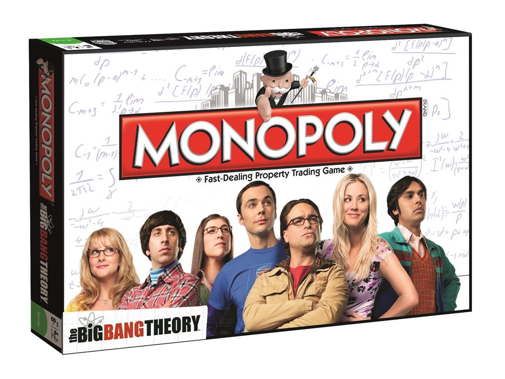 სამაგიდო თამაში მონოპოლი დიდი აფეთქების თეორია Board Game Monopoly Big Bang Theory