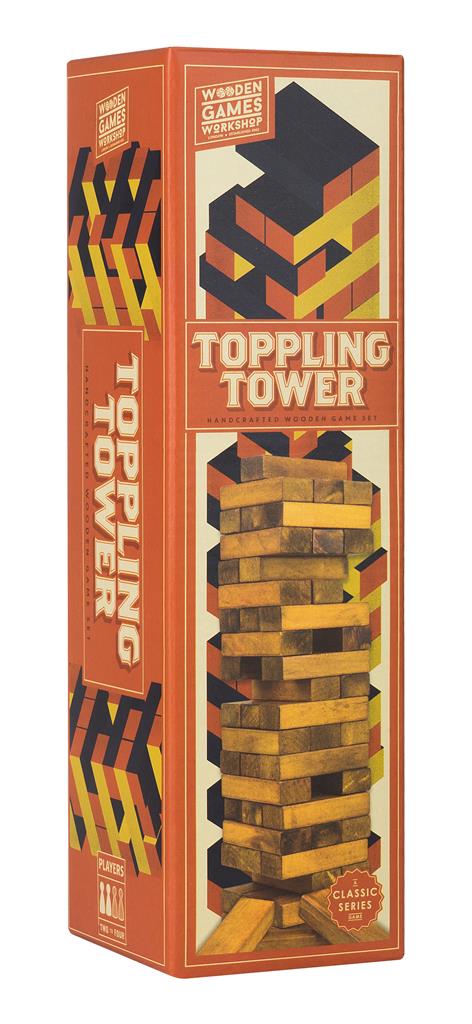 სამაგიდო თამაში დახრილი კოშკი - ხის თამაშები (Toppling Tower - Wooden Games) სამაგიდო თამაში