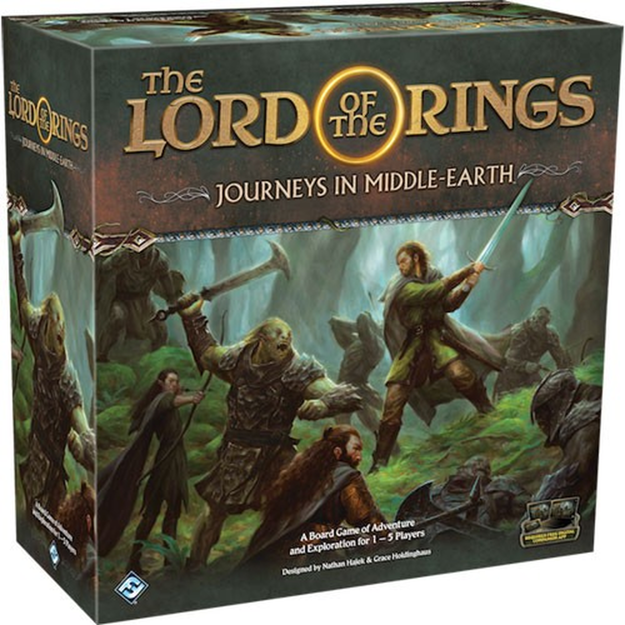 სამაგიდო თამაში ბეჭდების მბრძანებელი მოგზაურობები შუახმელეთში (Lord of the Rings Journeys in Middle Earth) სამაგიდო თამაში