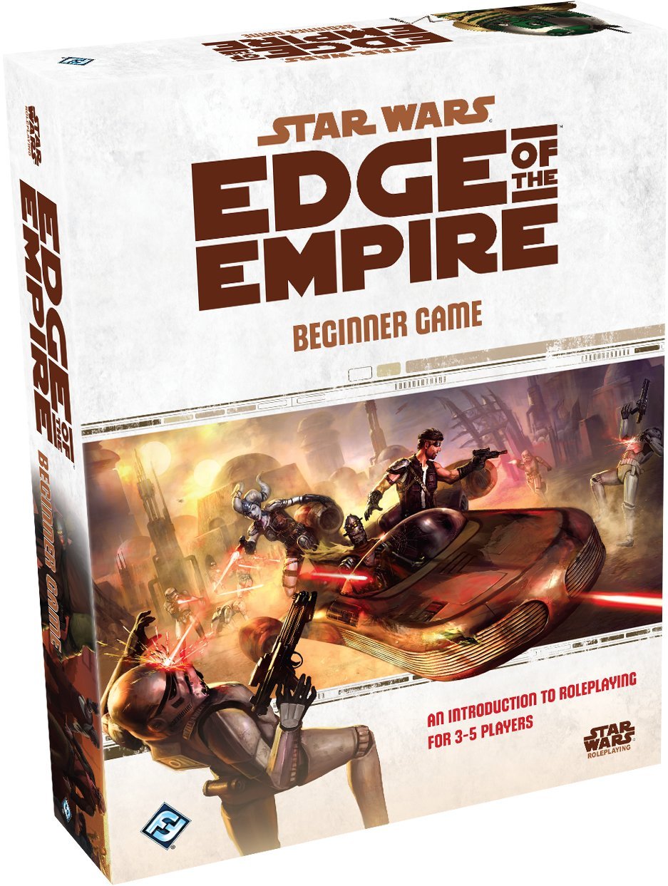 სამაგიდო თამაში ვარსკვლავური ომები. იმპერიის კიდე. დამწყები როლური თამაში (Star Wars Edge of The Empire Beginner Game RPG) სამაგიდო თამაში
