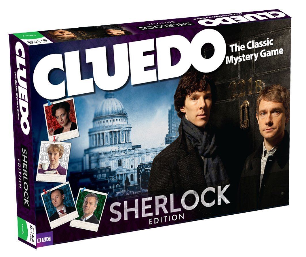 სამაგიდო თამაში კლუედო შერლოკი (Cluedo Sherlock) სამაგიდო თამაში