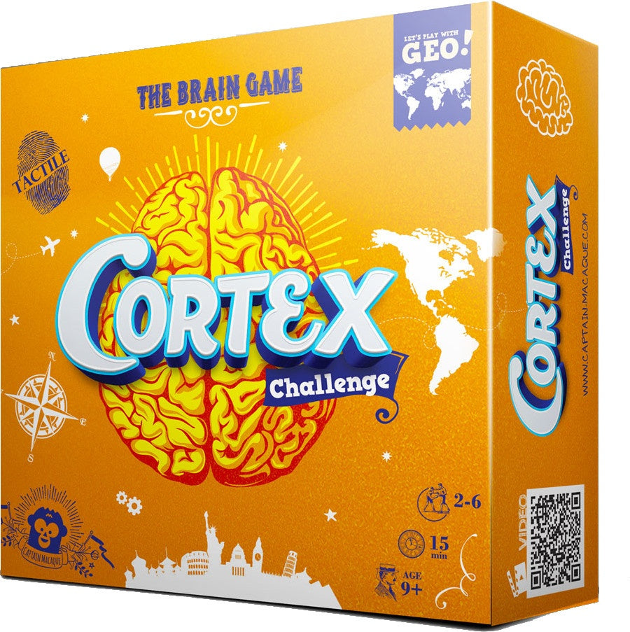 სამაგიდო თამაში კორტექს გამოწვევა გეო (Cortex Challenge GEO) სამაგიდო თამაში
