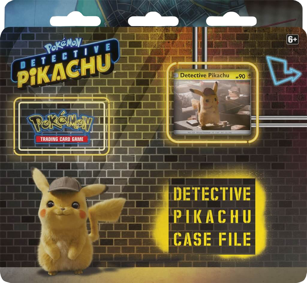 სამაგიდო თამაში პოკემონ TCG დეტექტივი პიკაჩუ 3 ბუსტერ ბლისტერი (POK TCG Detective Pikachu 3 Booster Blister) სამაგიდო თამაში