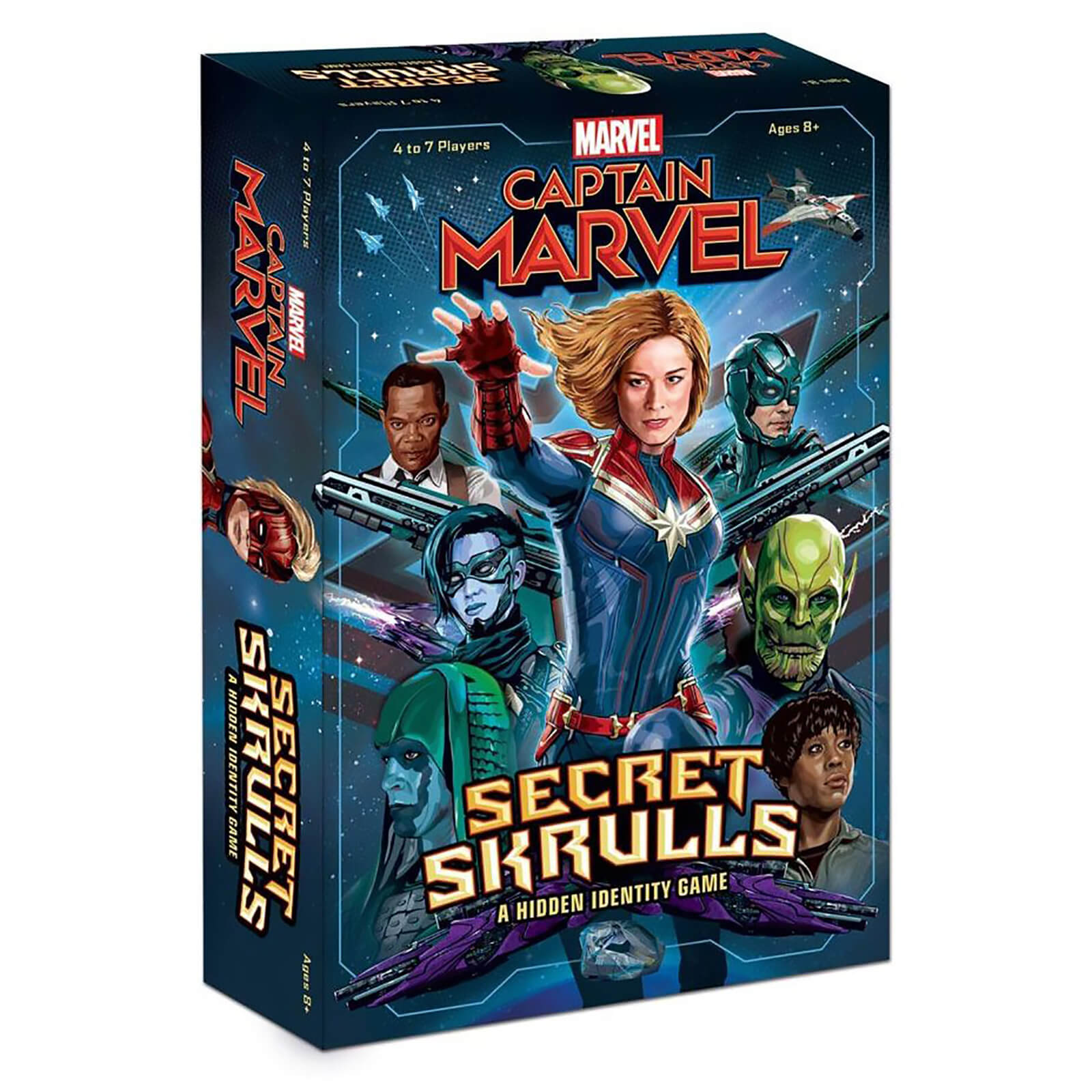 სამაგიდო თამაში კაპიტანი მარველი საიდუმლო სქრულები (Captain Marvel Secret Skrulls) 